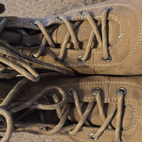 SONOMA BRAND WOMEN'S BROWN LACE UP ANKLE BOOTS SIZE 7 - Picture 5 of 11